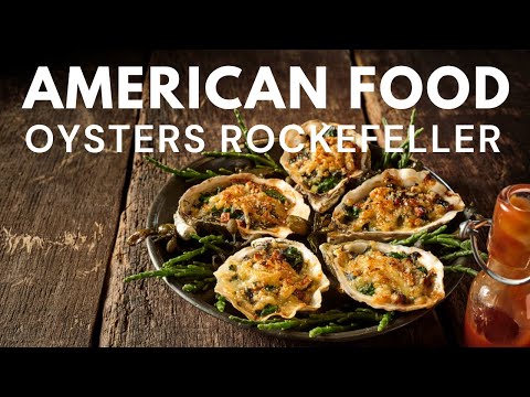 American Food: Oysters Rockefeller A Classic American Dish-Food video