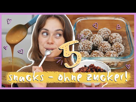 Zuckerfasten - 5 schnelle Snacks ohne Zucker | Meal Prepping