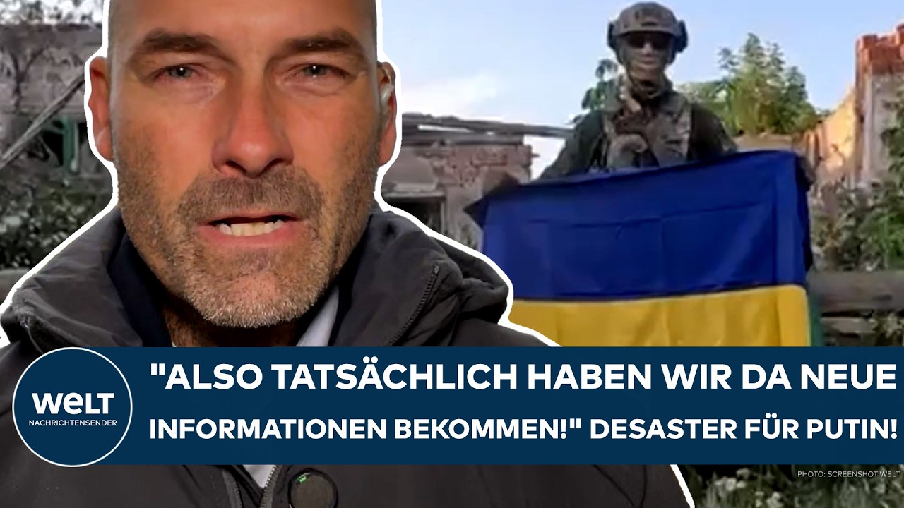 UKRAINE-KRIEG: "Also tatsächlich haben wir da neue Informationen bekommen!" Neues Desaster für Putin