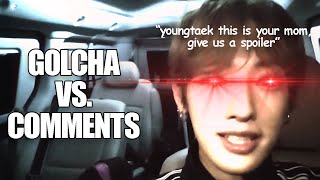 golcha vs. comments