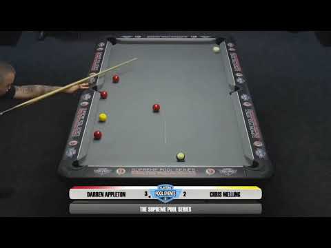 Supreme Pool Series Appleton versus Melling