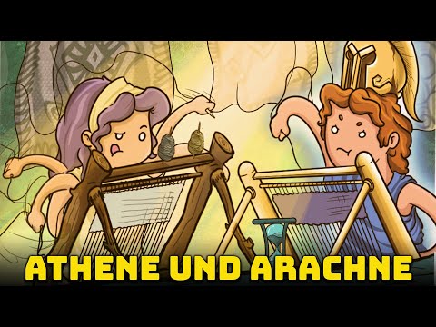 Athena und Arachne: Das Mädchen, das die Göttin herausforderte - Animierte Version