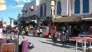 preview picture of video 'Bazar von Sousse Teil 1 Ausflug vom Hotel AZIZA Tunesien Urlaub 2013'
