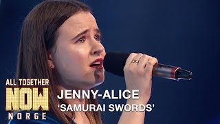 All Together Now Norge | Jenny-Alice fremfører Samurai Swords av Highasakite | discovery+ Norge