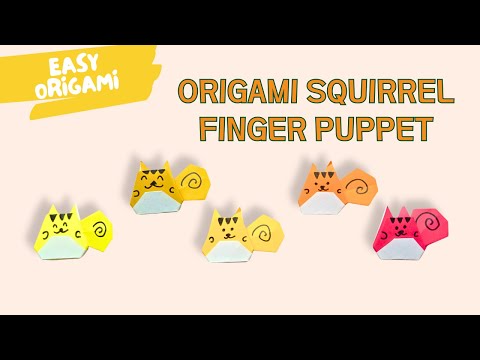 How to make a Cute Cat Origami  Easy Paper Folding for Kids and Beginners