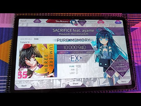 【arcaea】SACRIFICE feat.ayame - masayoshi minoshima(ALR) 『Future 9+ PM』