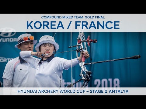 Korea v France – compound mixed team gold | Antalya 2018 Hyundai Archery World Cup S2