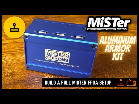 MiSTer FPGA Hardware Build Guide - with MiSTer Addons Aluminum Case