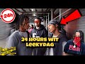 24 HOURS With LeekyDaG Most Dangerous Place In The Bronx