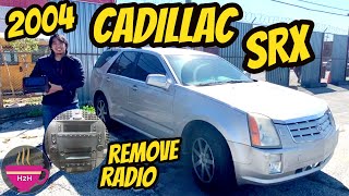 How to: Remove OEM Radio on a 2004 Cadillac SRX