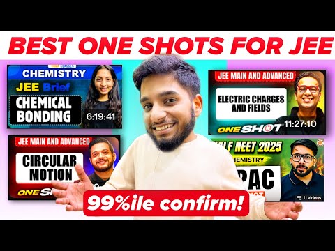 Best one shots for JEE🔥|| JEE Mains 2026