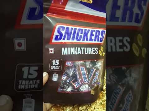 Snickers Miniatures 15 Treats Inside