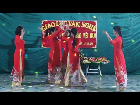 BÀI MÚA "MẦM NON HẠNH PHÚC THÂN YÊU GIÁO VIÊN TRƯỜNG MẦM NON HOA NAM BIỂU DIỄN