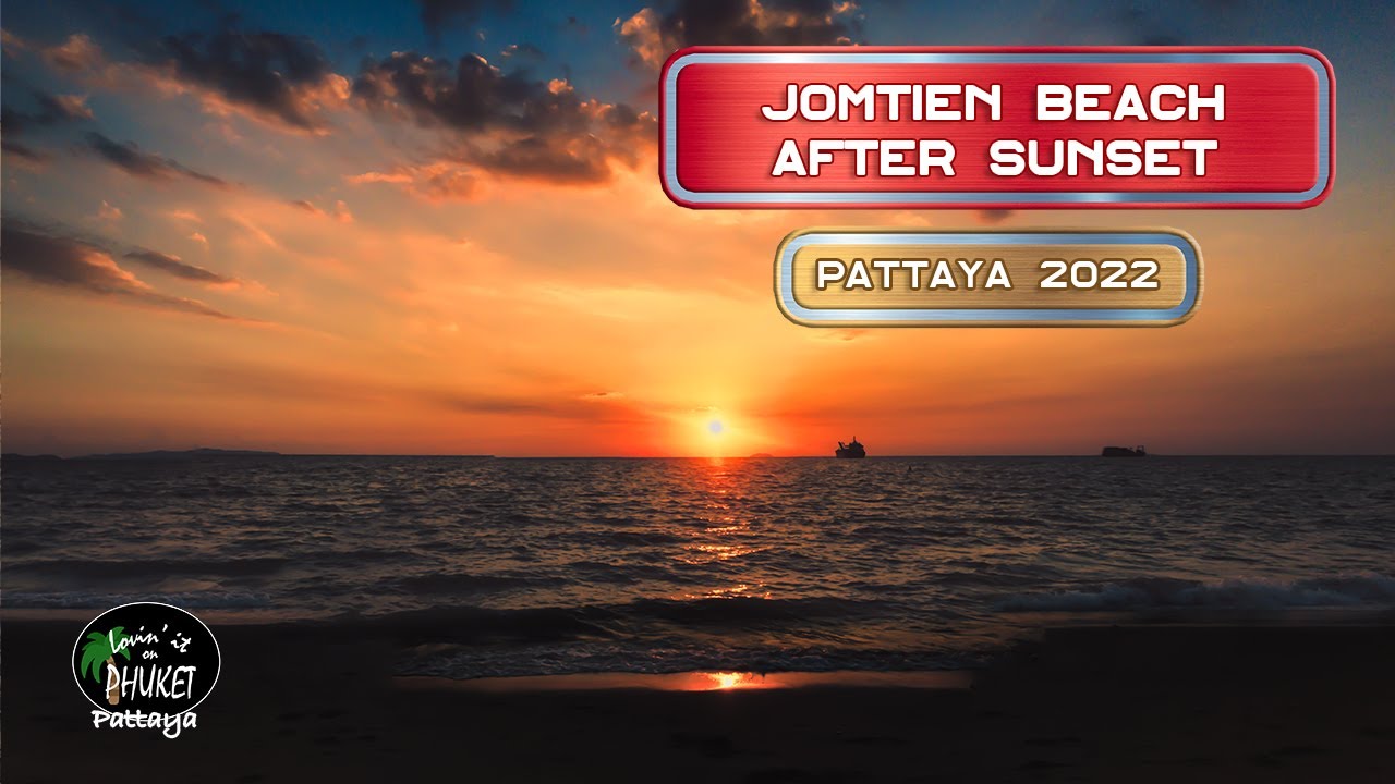 Experience the enchanting sunset vibes at the breathtaking Jomtien Beach.