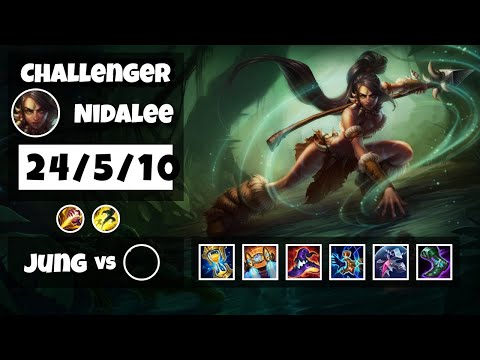 Nidalee Jungle S11 11.18 Challenger Replay (24/5/10) - NA
