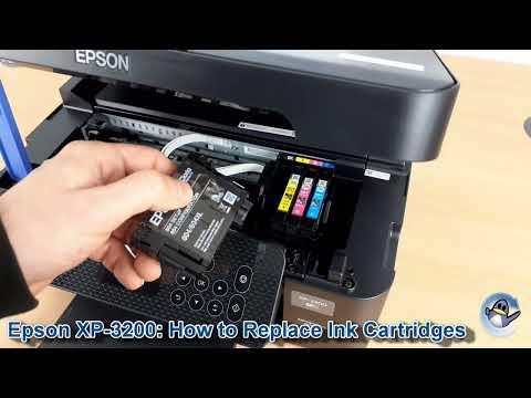 Epson XP-3200/XP-3205: How to Change/Replace Ink Cartridges