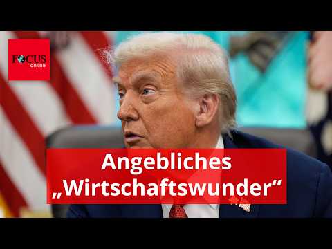 Trump celebrates alleged "economic miracle" – the reality looks different