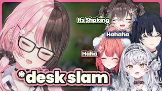 Hinano In A Chaotic 5-Stack League Of Legends  [ VSPO | EN SUB ]