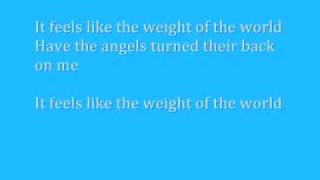 Weight Of The World Lemar With Lyrics