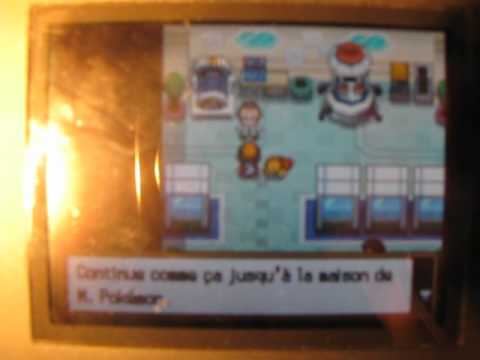 comment recommencer pokemon soulsilver