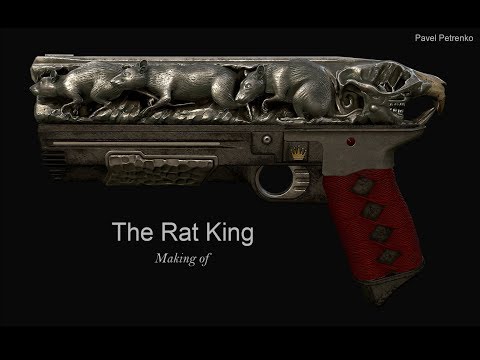 The Rat King (Fan art) - 4 Sculpting part 2