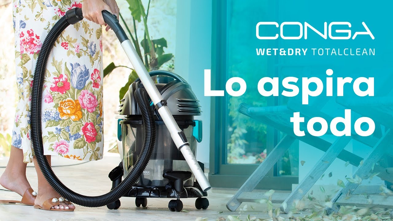 Пилосос промисловий CECOTEC Conga Wet&Dry TotalClean CCTC-05499 video preview