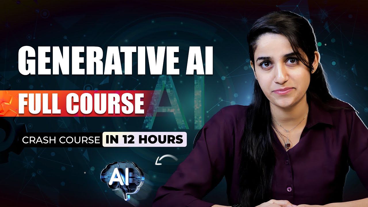 Generative AI Full Course (2026) | Gen AI Tutorial For Beginners FREE | Intellipaat