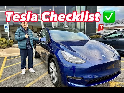 Ultimate 2023 Tesla [S/3/X/Y] Delivery Day Checklist