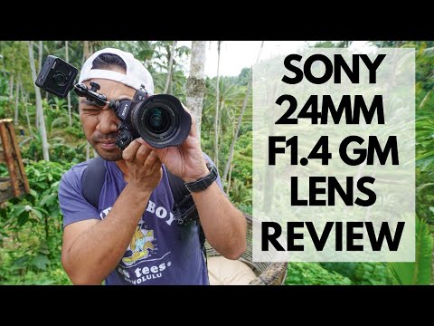Objektyvas Sony SEL24F14GM MILC Standartiniai objektyvai Juoda video