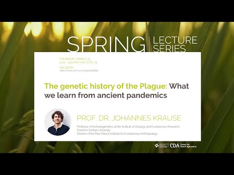 2022 CDA Spring Lecture Series: Johannes Krause