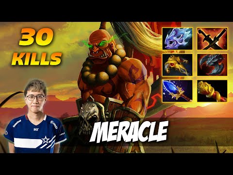 MERACLE JUGGER - 30 KILLS - Dota 2 Pro Gameplay [Watch & Learn]