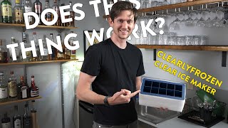ClearlyFrozen Review: Easy, Affordable Clear Ice at Home