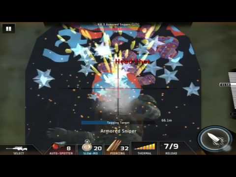 Kill Shot Bravo Region 22 Primary Mission 3 - Kill 3 Armored Snipers