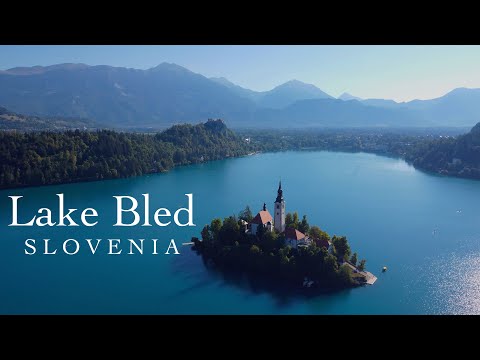 Lake Bled - Slovenia (4K Morning Flight)