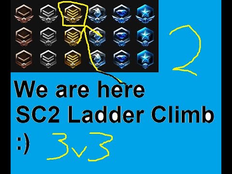 3v3 Protoss Ranked... Again - Starcraft 2 Ranked Ladder Fun :)