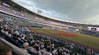 本日の席へ到着