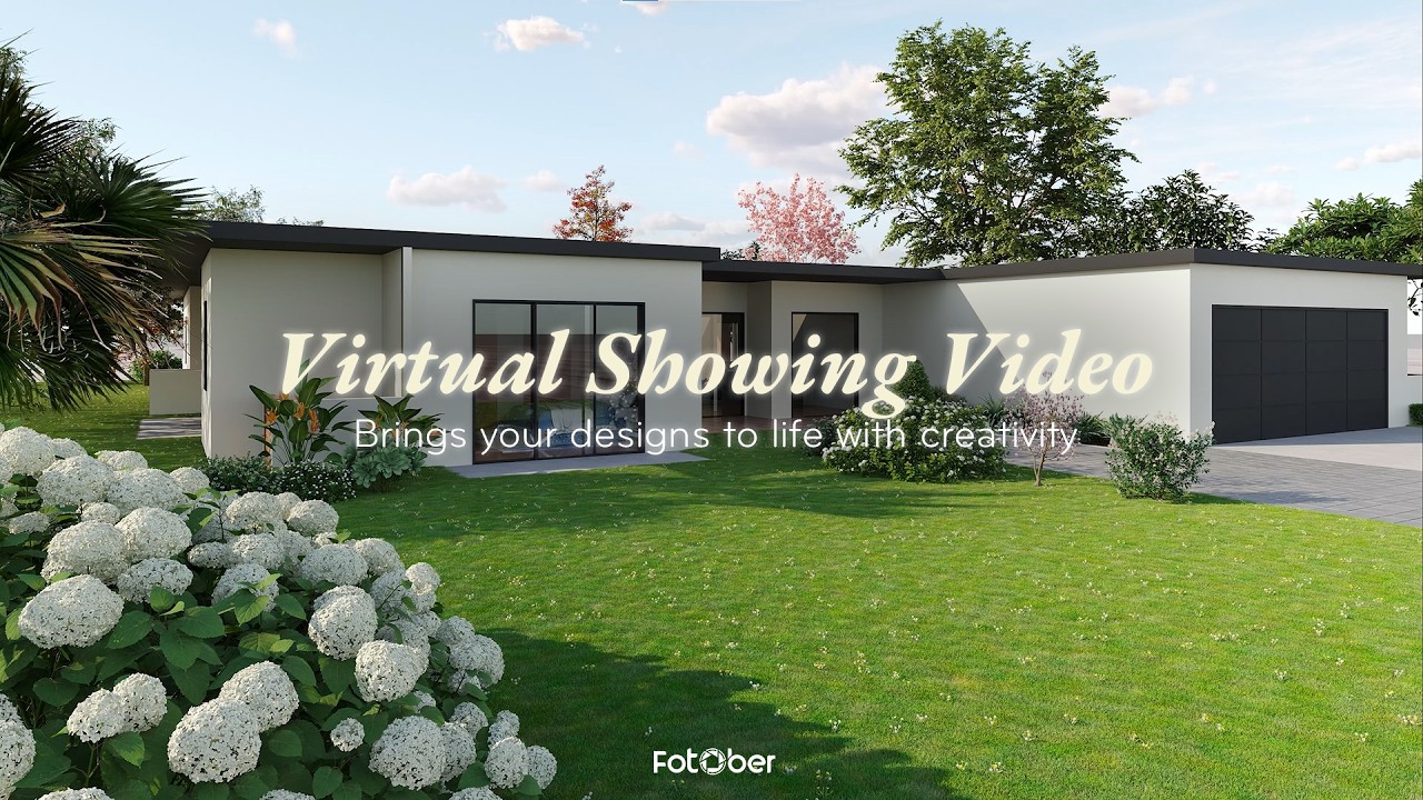[FOTOBER] Virtual Showings Service video demonstration by Fotober