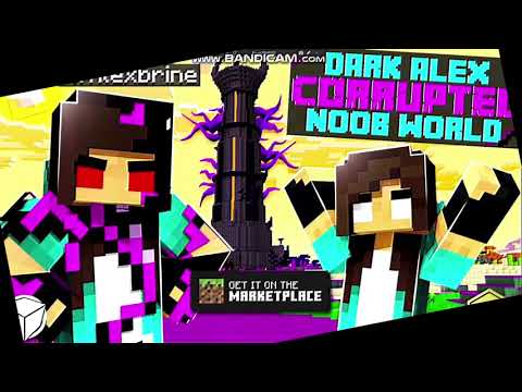 Dark Alex CORRUPTED Noob World trailer (Minecraft Marketplace) IN ZOOPALS V81