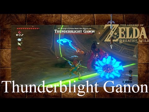 Zelda Breath Of The Wild Thunderblight Ganon Strategy