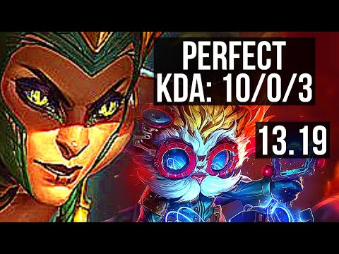 CASSIOPEIA vs HEIMERDINGER (MID) | 10/0/3, 1.7M mastery, Legendary, 700+ games | NA Master | 13.19
