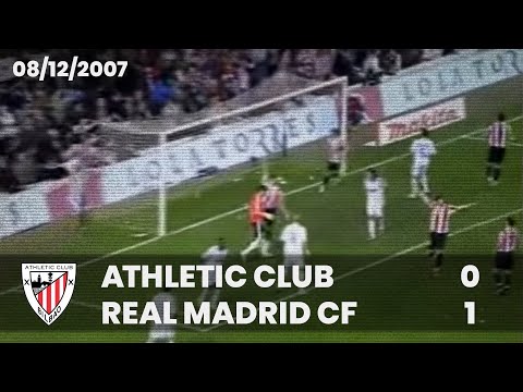 ⚽️ [Liga 07/08] J15 I Athletic Club 0 - Real Madrid CF 1 I LABURPENA