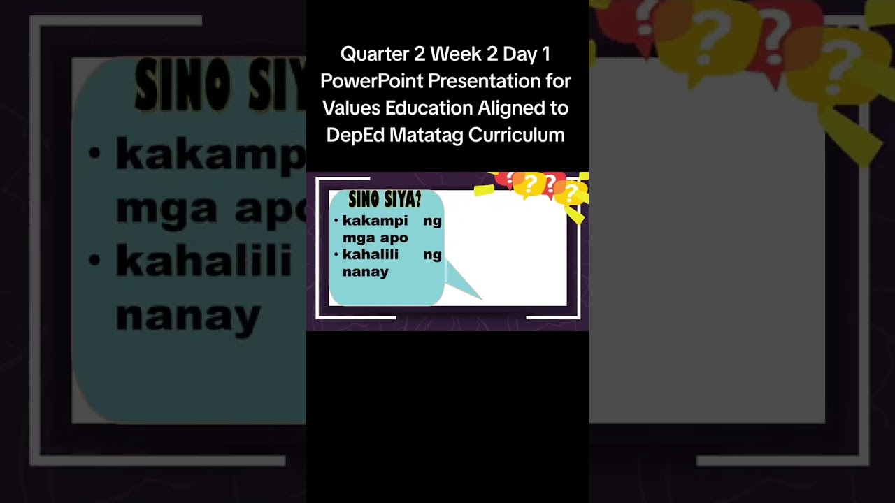 Quarter 2 Week 2 Day 1 PowerPoint Presentation In Values Education 7