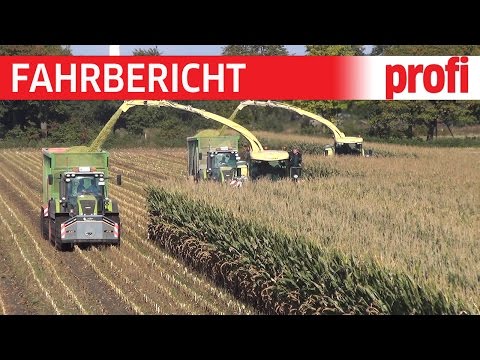 Krone BiG X 1100 with 48-blade drum and disc cracker