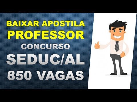 BAIXAR APOSTILAS Concurso SEDUC - AL - PROFESSOR