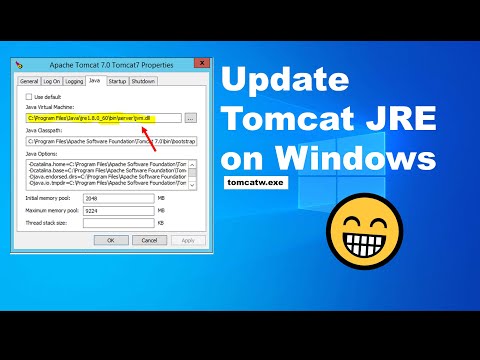 How To Update Tomcat JRE on Windows