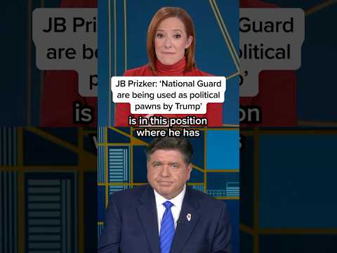 JB Pritzker: 'National Guard are being used as political prawns by Trump'