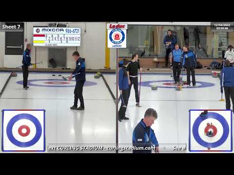 Cole Adams vs. Glen Hansen - SEMIFINALS - Curling Stadium Alberta Curling Series 5