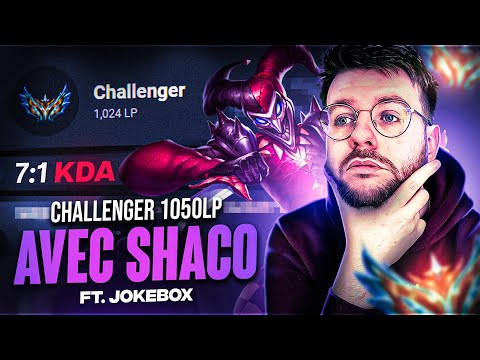 HE CHALLENGES 1050 LP WITH SHACO! IT'S AN ACHIEVEMENT! (Ft Jokebox)