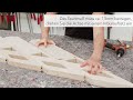 Klapster Ultralight Klapptreppe mit 130-315,4cm Geschosshöhe in Birke oder HPL-youtube_img