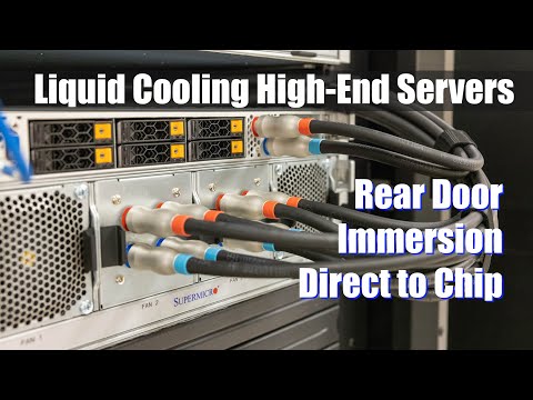 Liquid Cooling High-End Servers Direct to Chip, Rear Door, and Immersion Cooling